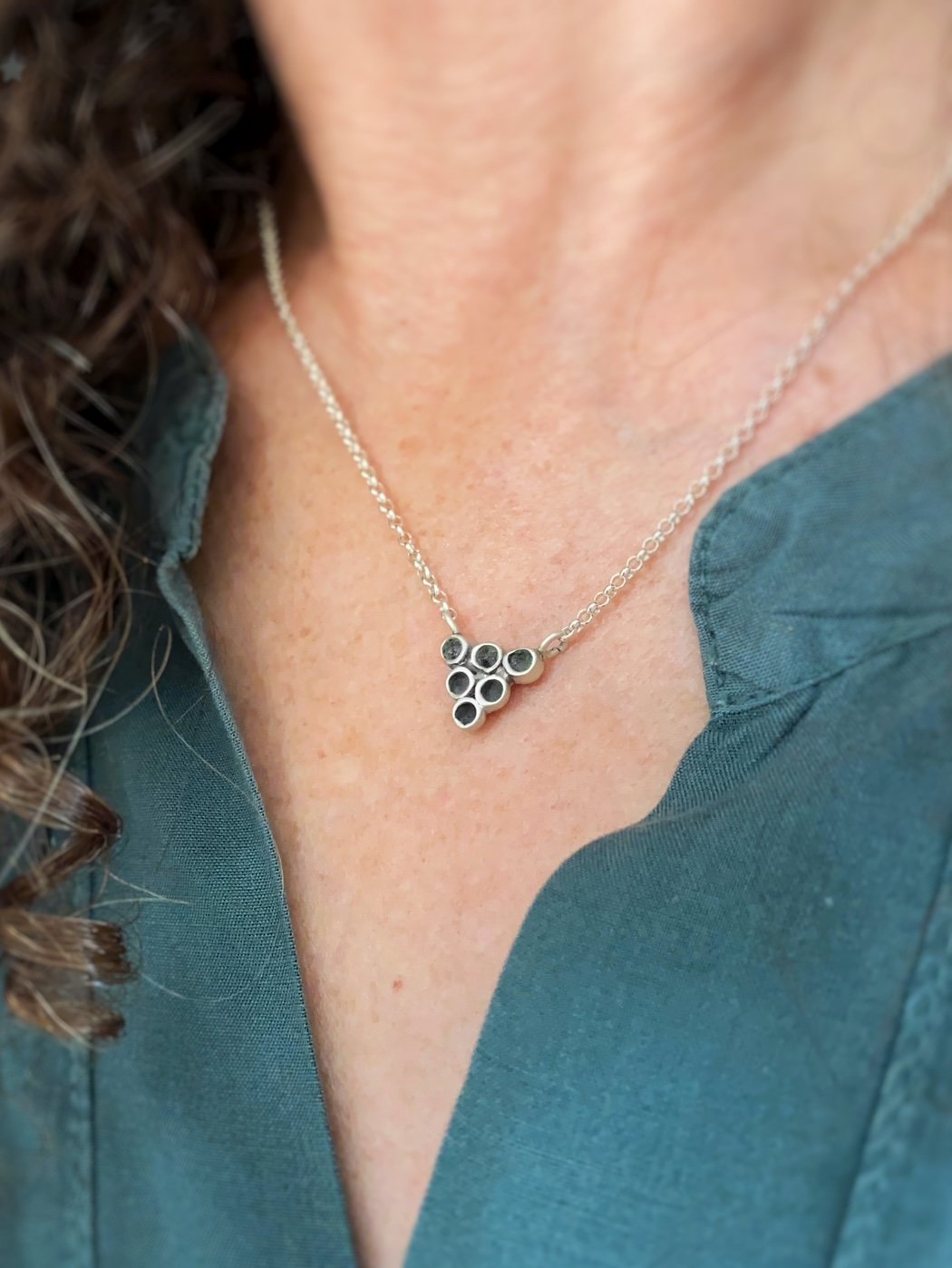 2026 Lucky charm necklace in sterling silver - Image 6