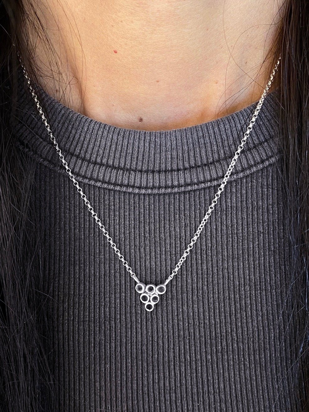 2026 Lucky charm necklace in sterling silver - Image 8