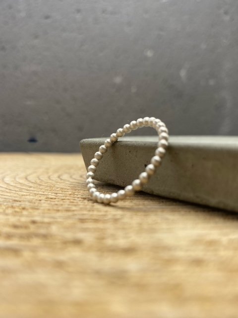 Dots stackable ring in sterling silver - Image 3